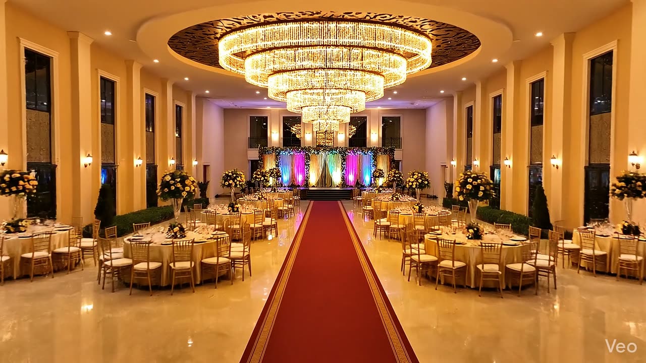 Pangaea Banquets grand entrance archway