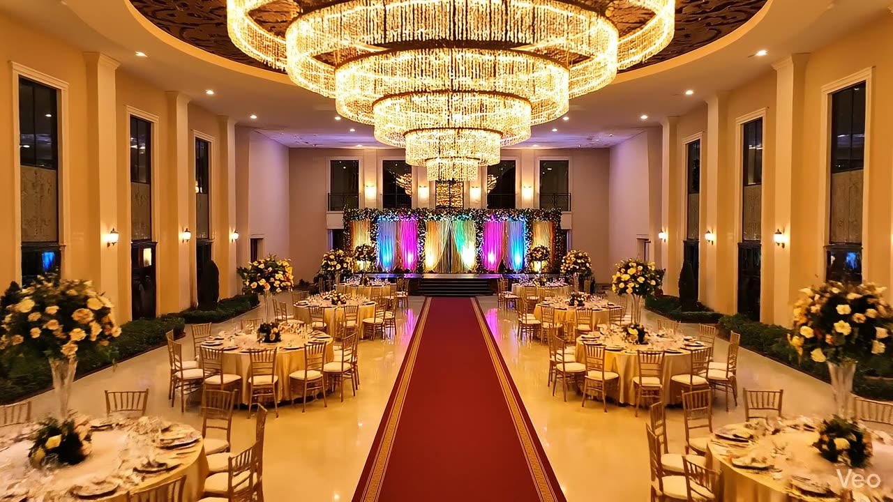 Pangaea Banquets intricate room details