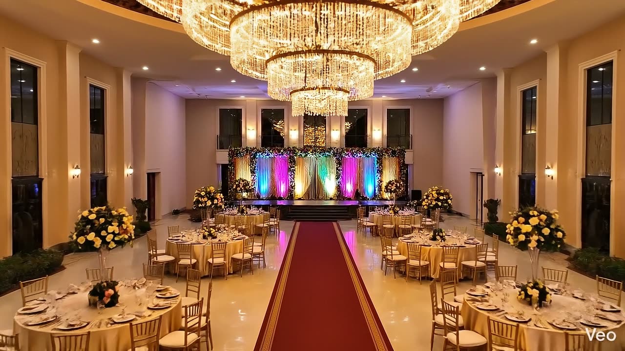 Pangaea Banquets beautiful architecture and ceiling