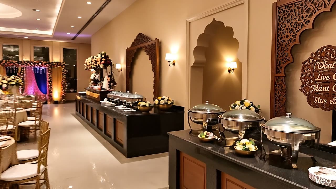 Pangaea Banquets flower details close-up