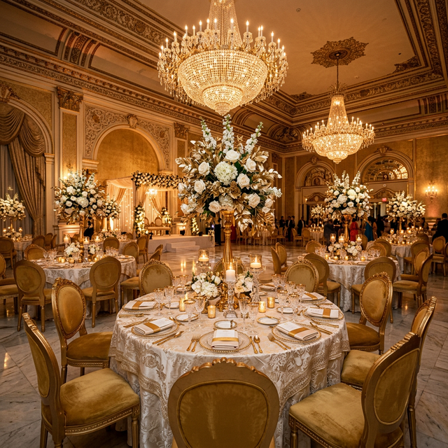 Pangaea Banquets luxury dining hall